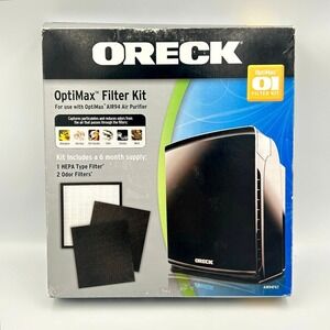 Original Oreck OptiMax Filter Kit AIR94FILT OEM HEPA Odor Filters New Open Box